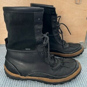 Merrell Tremblant Polar Mid Height Black Size 8 Waterproof/Insulated Boots